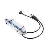 Atlas Custom Works Transparent Dual Pressure Switch for Flashlight and PEQ w/ Accented Buttons - DARK EARTH