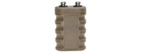 Atlas Custom Works 0-8 Degree Adjustable Vertical Foregrip for M-LOK & KeyMod Rails - (Tan)