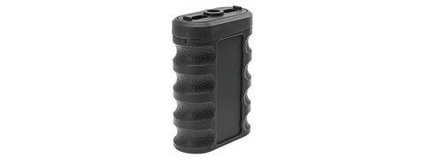 Atlas Custom Works 0-8 Degree Adjustable Vertical Foregrip for M-LOK & KeyMod Rails - (Gray)