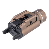 Atlas Custom Works 700 Lumen Rail Mounted Tactical Flashlight - DARK EARTH