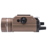 Atlas Custom Works 700 Lumen Rail Mounted Tactical Flashlight - DARK EARTH