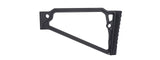 Atlas Custom Works Triangle Rise Stock w/ Butt Pad for 20mm Rails - (Black)