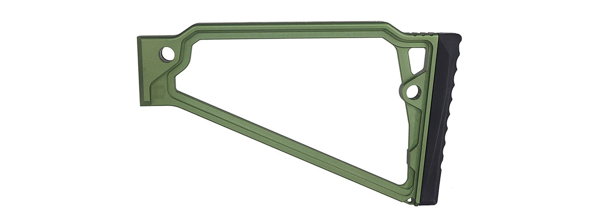 Atlas Custom Works Triangle Rise Stock w/ Butt Pad for 20mm Rails - (O ...