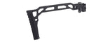 Atlas Custom Works Skeleton Stock w/ Butt Pad for 20mm Rails - (Black)