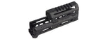 Atlas Custom Works Short M-LOK Handguard for GHK AK GBB Airsoft Rifle - (Black)