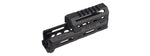 Atlas Custom Works Short M-LOK Handguard for Tokyo Marui AKM GBB Airsoft Rifle - (Black)