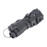 Atlas Custom Works 220 Lumens Offset Modular Airsoft Flashlight Laser and IR Combo - BLACK