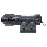 Atlas Custom Works 220 Lumens Offset Modular Airsoft Flashlight Laser and IR Combo - BLACK