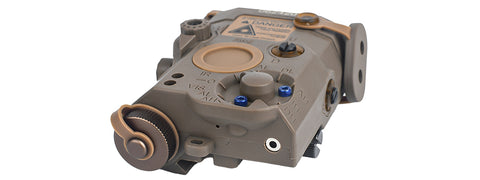 Atlas Custom Works LA-PEQ15 Tactical Red/IR Laser & Light (Dark Earth)
