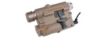 Atlas Custom Works PEQ15 LA5-C UHP Integrated Dual Color Laser w/ Flashlight - (Dark Earth)