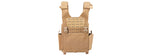 Code 11 Laser Cut Plate Carrier - (Color: Tan)