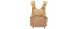 Code 11 Laser Cut Plate Carrier - (Color: Tan)