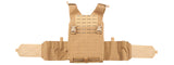 Code 11 Laser Cut Plate Carrier - (Color: Tan)