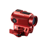 Lancer Tactical 1X25 2 MOA Red/Green Dot Sight w/ QD Riser Mount (Red)