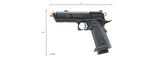 Kli Hicapa Baba Yaga 2 Co2 Blowback Airsoft Pistol - (Black)