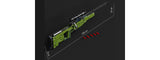 Cyber Walker AWM Sniper Rifle Electric Building Block Kit (Green)