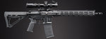 Dr. Gearbox Custom LT-42BV Gen 4 "ALPHA" 13" Full Metal AEG Rifle - (Black)