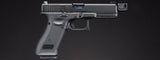 Dr. Gearbox Custom Glock 17 Gen 5 "LAWMAN" Gas Blowback Airsoft Pistol - (Black)