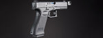 Dr. Gearbox Custom Glock 17 Gen 5 "LAWMAN" Gas Blowback Airsoft Pistol - (Black)