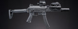 Custom Lancer Tactical ARGO - PPK-20 Gen 3 Compact AEG Airsoft SMG - (Black)