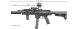 Custom Maruyama NOX - 5PC Carbine GBB Airsoft Gun - (Black)