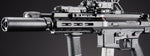 Custom Maruyama NOX - 5PC Carbine GBB Airsoft Gun - (Black)