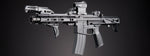 Custom Agave Ferret - Tokyo Marui MWS Gas Blowback Rifle - (Black)