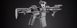 Custom Agave Ferret - Tokyo Marui MWS Gas Blowback Rifle - (Black)