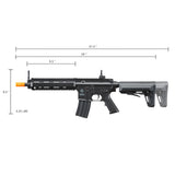 GoldenBall K418 Tactical RIS AEG Airsoft Rifle w/ Adjustable Stock, Red Dot, Battery, Charger Included