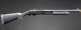 Golden Eagle M8870 3/6-Shot Pump Action CO2 Gas Airsoft Shotgun w/ Ghost Ring Iron Sights - (Black)