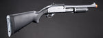 Golden Eagle M8870 3/6-Shot Pump Action CO2 Gas Airsoft Shotgun w/ Ghost Ring Iron Sights - (Black)