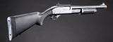 Golden Eagle M8870 3/6-Shot Pump Action CO2 Gas Airsoft Shotgun w/ Ghost Ring Iron Sights - (Black)