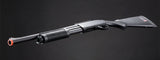 Golden Eagle M8870 3/6-Shot Pump Action CO2 Gas Airsoft Shotgun w/ Ghost Ring Iron Sights - (Black)