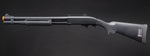 Golden Eagle M870 3/6-Shot Pump Action CO2 Airsoft Shotgun w/ Mock Shell Tube & Ghost Ring Iron Sights - (Black)
