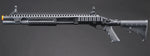Golden Eagle M8874 3/6-Shot Pump Action Gas Airsoft Shotgun w/ Flip Up Sights, Picatinny Rail & M4 Crane Stock - (Black)