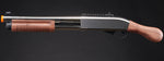 Golden Eagle M8877 3/6-Shot Pump Action Gas Airsoft Sawed-Off Shotgun - (Black/Wood)