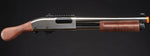 Golden Eagle M8877 3/6-Shot Pump Action Gas Airsoft Sawed-Off Shotgun - (Black/Wood)