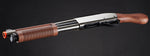 Golden Eagle M8877 3/6-Shot Pump Action Gas Airsoft Sawed-Off Shotgun - (Black/Wood)