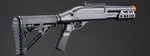 Golden Eagle M8878 3/6-Shot Pump Action Gas Airsoft Sawed-Off Shotgun w/ M-LOK Forend & Delta Stock - (Black)