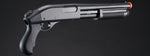 Golden Eagle M8881 3/6-Shot Pump Action Gas Airsoft Sawed-Off Shotgun - (Black)