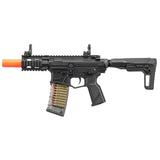 G&G CM16 GMS SBR M4 AEG Airsoft Rifle w/ GATE ASTER - (Black)