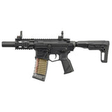 G&G CM16 GMS SBR M4 AEG Airsoft Rifle w/ GATE ASTER - (Black)