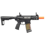 G&G CM16 GMS SBR M4 AEG Airsoft Rifle w/ GATE ASTER - (Black)
