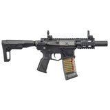 G&G CM16 GMS SBR M4 AEG Airsoft Rifle w/ GATE ASTER - (Black)
