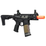 G&G CM16 GMS SBR M4 AEG Airsoft Rifle w/ GATE ASTER - (Black)