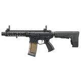 G&G CM16 GMS STRIKER Folding MLOK M4 AEG Airsoft Rifle w/ GATE ASTER - (Black)