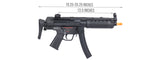 Elite Force H&K Mp5A5 Metal Aeg Airsoft Gun By Umarex (Black)
