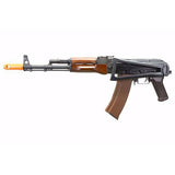 E&L AKS-74N Essential 2.0 AEG 6mm Airsoft Rifle w 1.0 ETU MOSFET & Folding Metal Stock