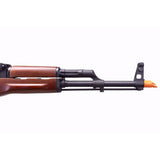 E&L AKM Platinum AEG 6mm Airsoft Rifle w/ PT 2.0 ETU V3 - Black and Wood