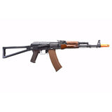 E&L AKS-74N Platinum AEG AK Airsoft Rifle w/ 2.0 ETU MOSFET - Wood and Steel